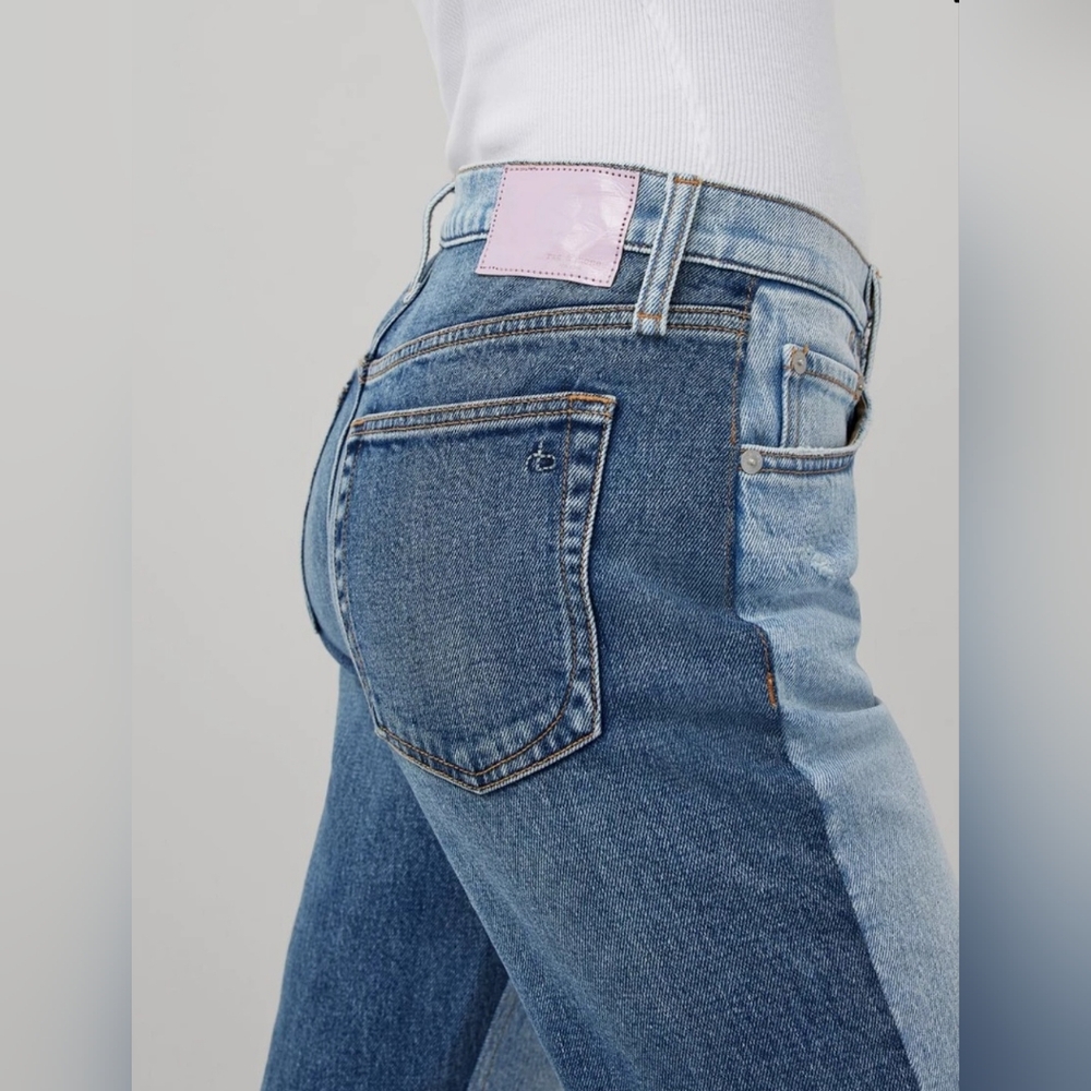 Rag & Bone Harlow Two Tone Jeans Sz 26 NWT